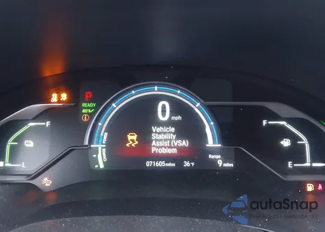 2018 Honda Clarity Plug-In Hybrid из США, поврежденный, VIN JHMZC5F15JC019654